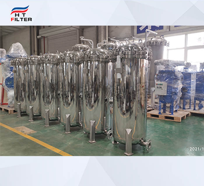 高爐循環(huán)水保安袋式過濾器