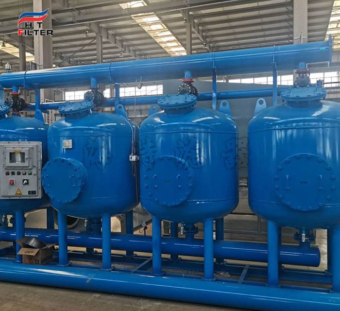 電力行業(yè)循環(huán)水淺層砂過濾器